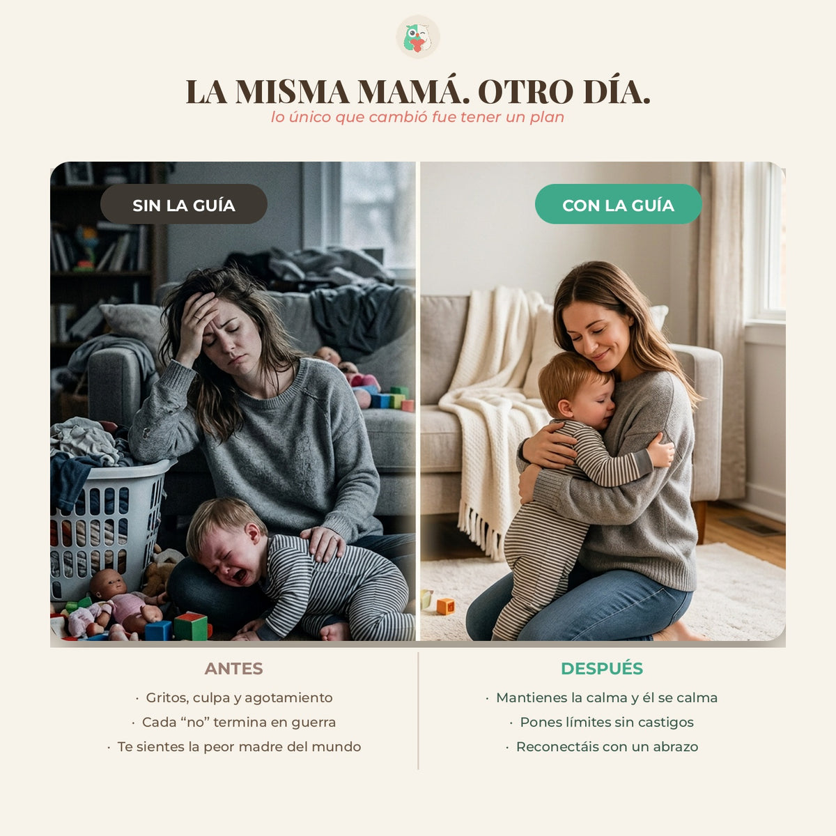 El fin de los berrinches para una mamá en calma